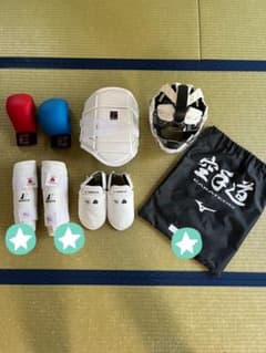 空手防具一式  サイズMのサムネイル