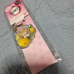 귀멸의 칼날 甘露寺 蜜璃 금속키링 레몬