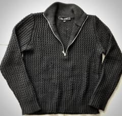 ニールバレットニット 穴開き加工Zipセーターのサムネイル