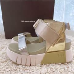 【限定モデル】　UN3D. ユナイテッドヌード　デルタラン37 厚底サンダル 限定モデル✨】 UN3D. ユナイテッドヌード デルタラン37 厚底サンダル