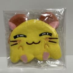 【ちび丸ちゃん】とっとこハム太郎 ふわふわフェイスポーチ