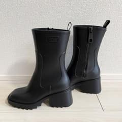 Chloe クロエ betty レインブーツ ブラック 36 長靴 - メルカリ