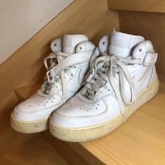 ナイキ エアフォース1 ミッド ホワイトのサムネイル