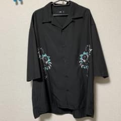 HARE フラワー 刺繍 カイキンシャツ オープンカラーシャツ 花 値下げ中！のサムネイル
