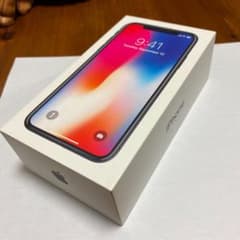 iPhone X Space Gray 256 GB SIMフリーのサムネイル