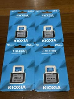 KIOXIA EXCERIA microSDXC 256GB 4枚のサムネイル