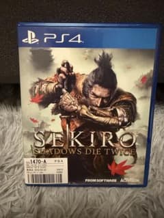 SEKIRO SHADOWS DIE TWICE PS4 ソフトのサムネイル