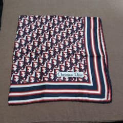 [専用品］yz87 Christian Dior トロッター ロゴ 大判スカーフ Christian Dior トロッター柄 スカーフ - メルカリ