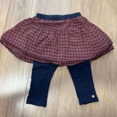【美品】familiar ファミリア　スカッツ　90cm
