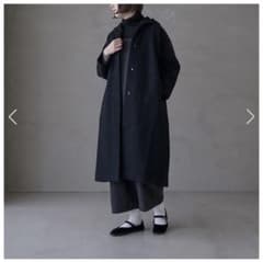 evam eva／press wool hooded coat - メルカリ