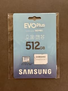 Samsung microSD CARD E VO Plus 512GBのサムネイル