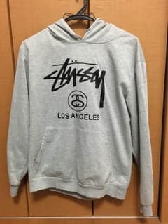 STUSSY パーカー グレー 早い者勝ち★のサムネイル