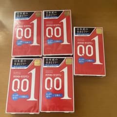 5箱セット　コンドーム　 オカモト ゼロワン たっぷりゼリー 3コ入のサムネイル