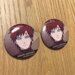 NARUTO 질풍전 가애라 캔 배지 2개 세트 선큐마트