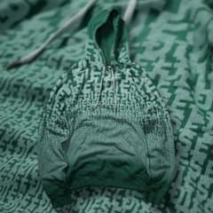 00s y2k DIESEL スウェットパーカー グラデーションロゴ グランジ