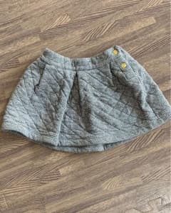 プチバトー　千鳥格子　スカート  3ans95㎝のサムネイル