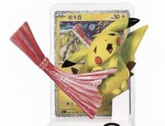 中国限定ポケモンカードイラストフィギュアコレクション 絵夢点睛ピカチュウ026のサムネイル