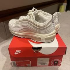 【6/29まで限定】NIKE AIRMAX97 25センチ　白のサムネイル
