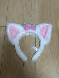 猫耳カチューシャ 白 フェイクファーのサムネイル