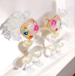 世界観accessory✴︎champagne tower earring✴︎のサムネイル