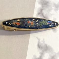 〜金魚はそっと夢を見る〜ハンドメイドヘアクリップのサムネイル