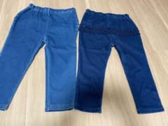 birthdayデニムパンツ2セットのサムネイル