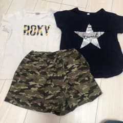 【KIDS】Tシャツ2枚　短パン1枚　まとめ売りのサムネイル