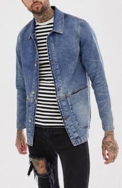 ASOS デニムワーカージャケット 送料関税込 日本未入荷のサムネイル
