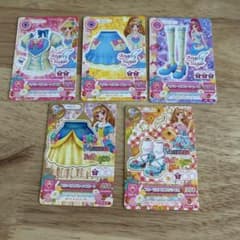 アイカツカード ハグミーキスミーコーデ 5枚セットのサムネイル