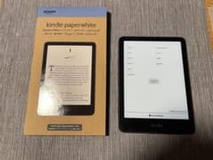 ほぼ未使用　kindjle paperwhite 第12世代　ブラック　32GBのサムネイル