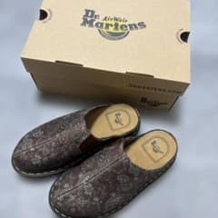 最終値下げ Dr. Martens ペイズリー柄 SAN ミュール - メルカリ