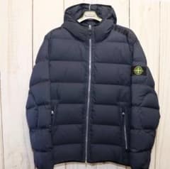 Stone Island フード付きダウンジャケット ネイビー24aw値引き不可 