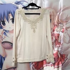 axes femme 森ガール コケット 姫カジ 平成レトロ トップスカットソー