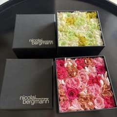 nicolaï bergmann プリザーブドフラワーアレンジメント2点セット