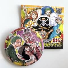 ワンピース コレクション缶バッジBIG 最強トリオ ゾロ ペローナ