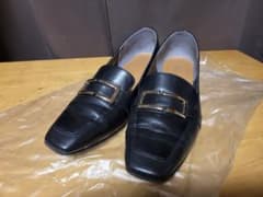 DIANA パンプス ブラック ビット金具 24.5cmのサムネイル