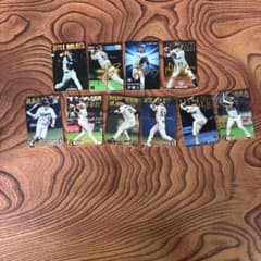 プロ野球カード まとめ売り 10枚セット カルビーのサムネイル