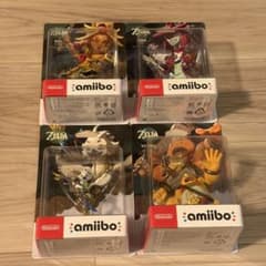 amiibo ゼルダの伝説 ティアキン ルージュ シド チューリ ユン坊　セット