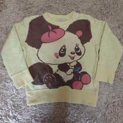 【t☆h様専用】グラグラ  チェリーパンダ トレーナー size3のサムネイル