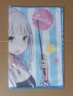 【MF文庫J/夏の学園祭2017】エミリア先生×生徒レム描き下ろしフェイスタオル MF文庫J/夏の学園祭2017】エミリア先生×生徒レム描き下ろしフェイス