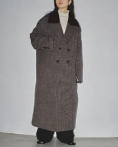 クリーニング済TODAYFUL Doublecollar Tweed Coat クリーニング済TODAYFUL Doublecollar Tweed Coat - メルカリ