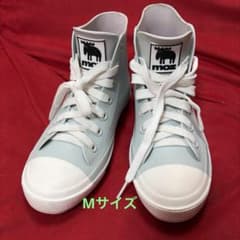 moz レインスニーカー ハイカット ライトグレーのサムネイル