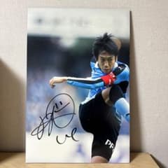 PUMA 川崎フロンターレ 2014ACLホーム 中村憲剛 サイン入り 川崎フロンターレ 中村憲剛 サイン入りパネル - メルカリ