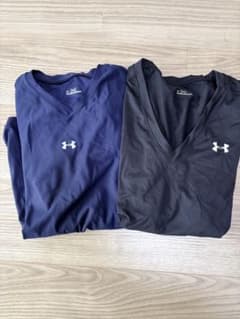 セット★アンダーアーマー アンダーシャツ レディース インナー 黒ネイビー