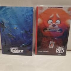 해피 복권 PIXAR 파인딩 돌리 & 레서 팬더 엽서 각 24 장