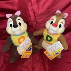 툰타운 디즈니랜드 칩 데일 봉제인형 디즈니 리조트