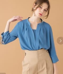 UNITED TOKYO 2WAYフロントスキッパー ブラウスのサムネイル