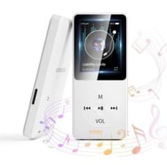 新品 音楽 MP3 プレーヤー 32GB内蔵 128GB拡張可能 語学学習 白