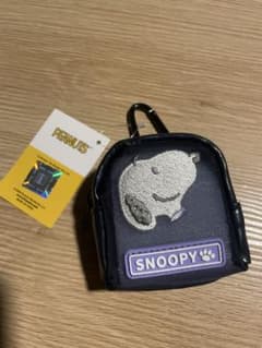 PEANUTS スヌーピー ミニポーチ カラビナ付き 新品未使用のサムネイル