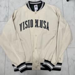 VISION STREET WEAR スタジャン アイボリー Mのサムネイル